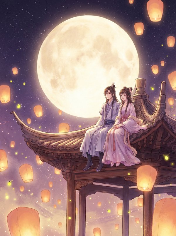 探花精选动漫-月下情缘